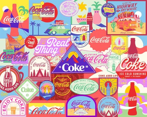 ジグソーパズル 1000ピース「コカ・コーラ コレクション そして今・・・」 ジグソーパズル 1000ピース「コカ・コーラ コレクション そして